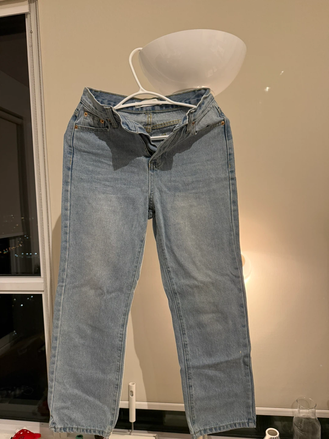 Light Wash Denim Jeans