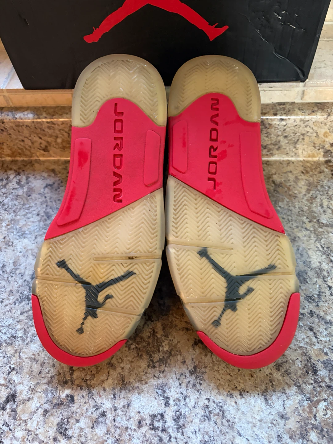 Air Jordan 5 Retro 'Black Red' Sneakers - photo 5