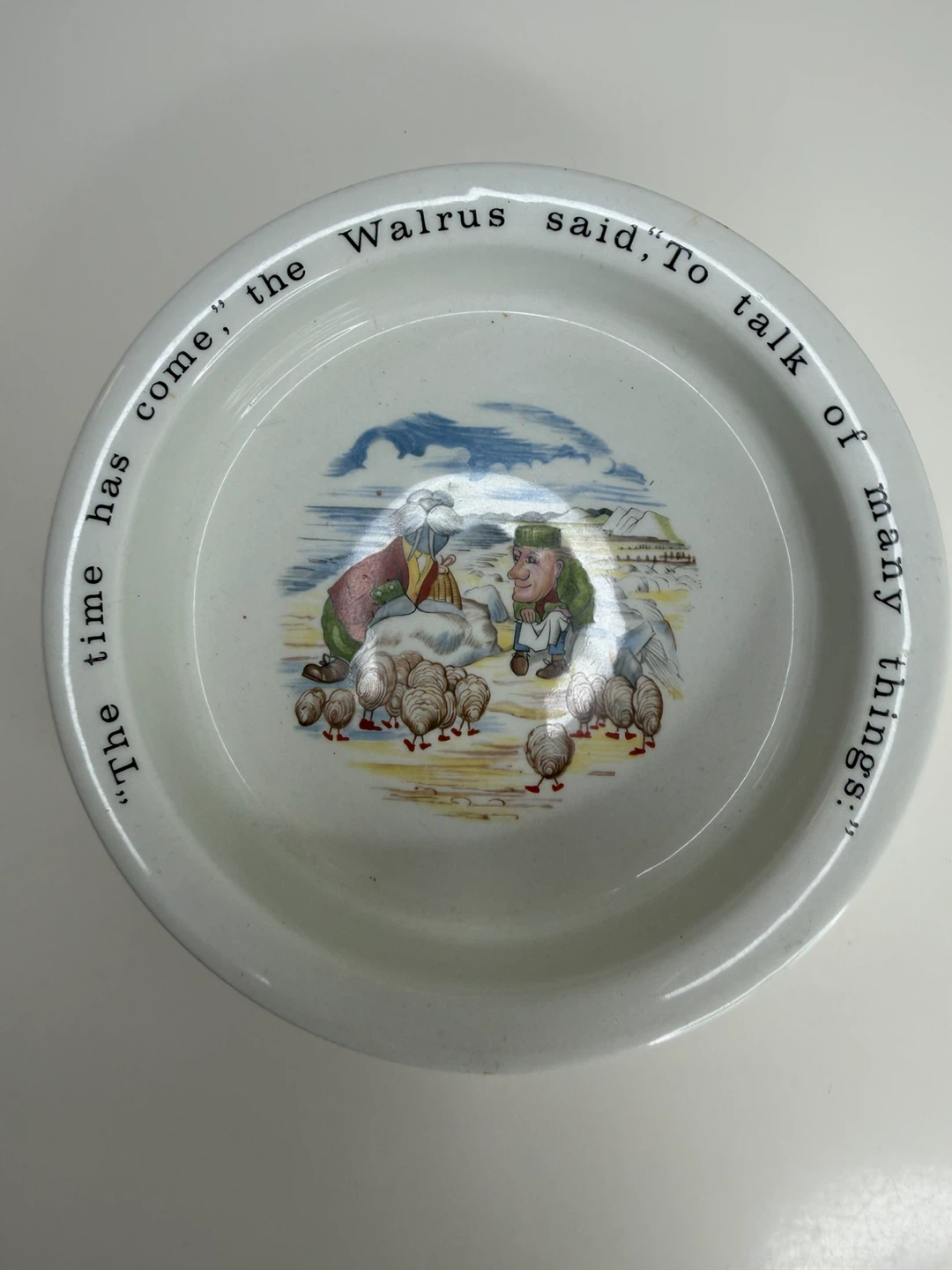 Johnson Bros Ironstone "Alice in Wonderland" Bowl
