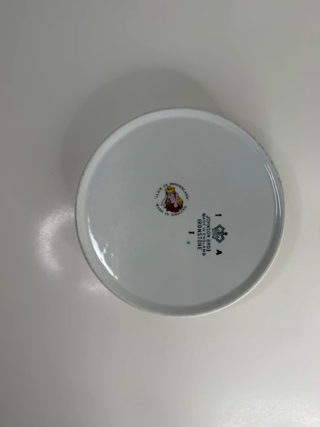 Johnson Bros Ironstone "Alice in Wonderland" Bowl - photo 4
