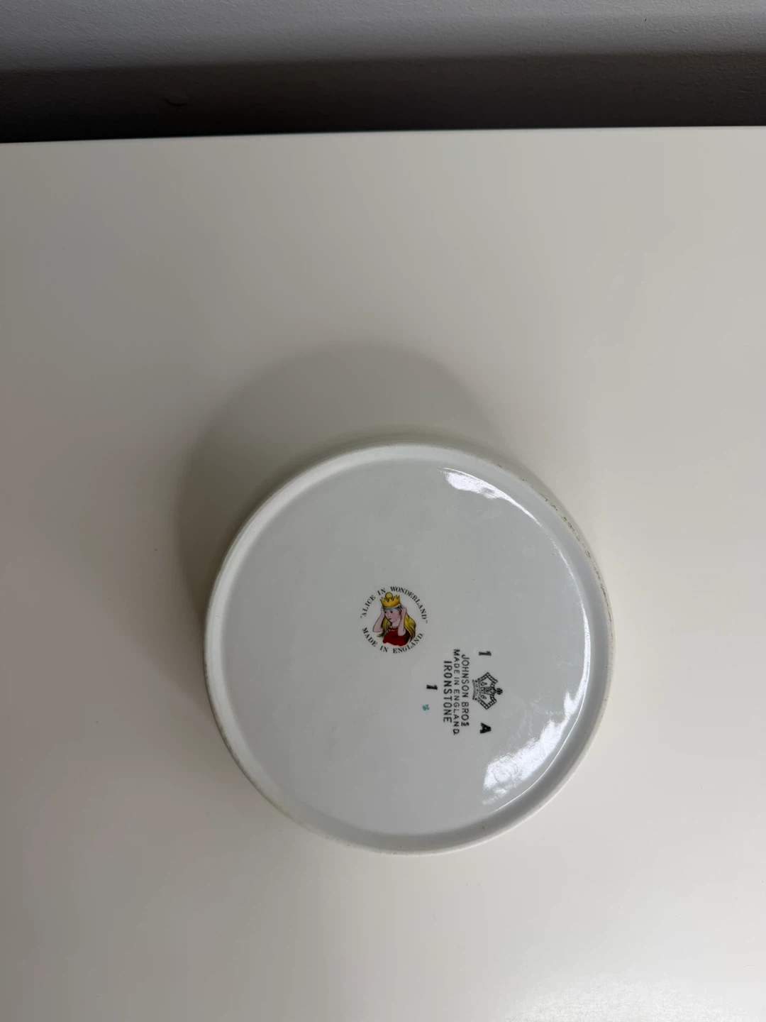 Johnson Bros Ironstone "Alice in Wonderland" Bowl - photo 5