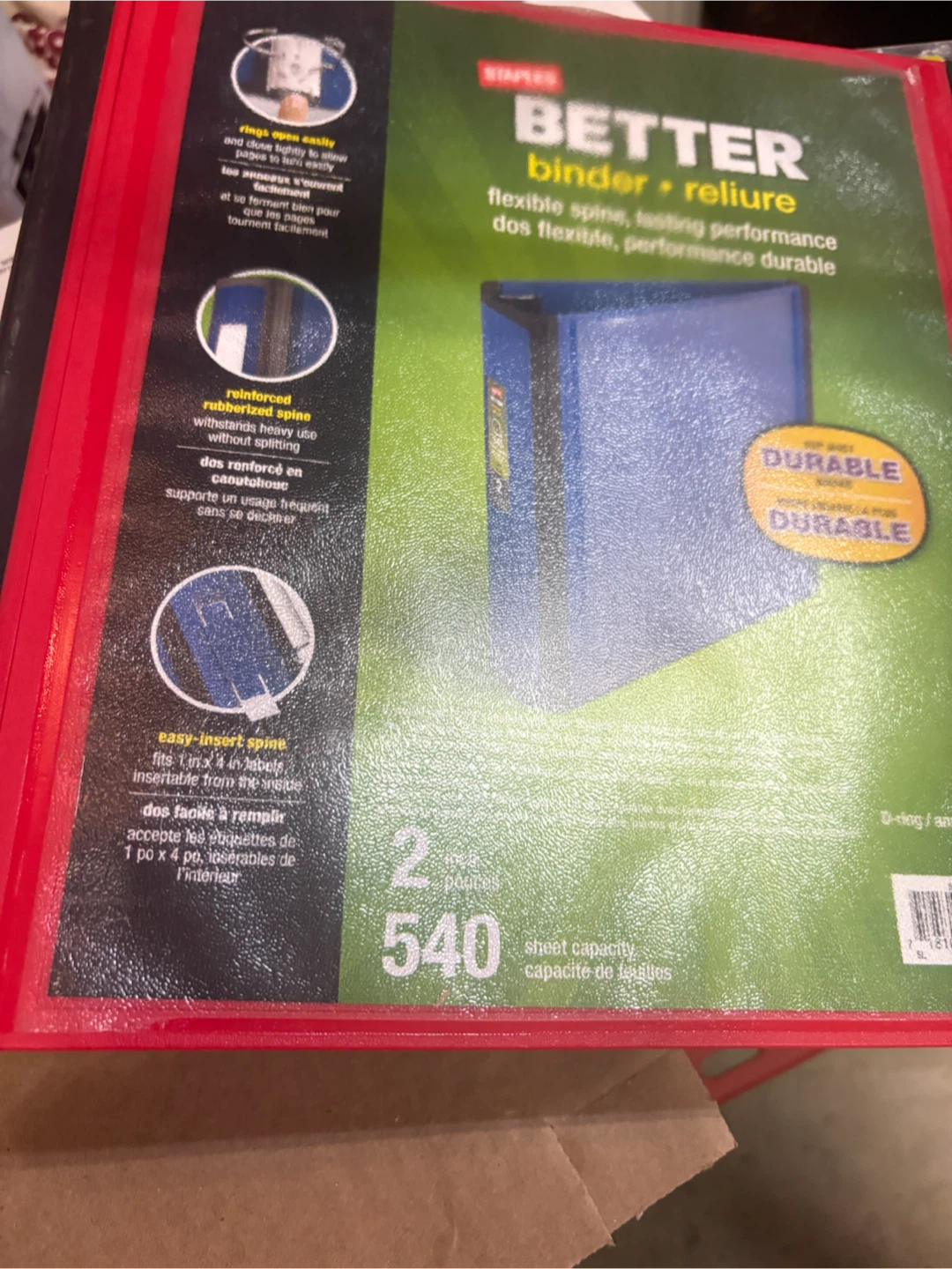 Staples Better 2-inch Binder - photo 2