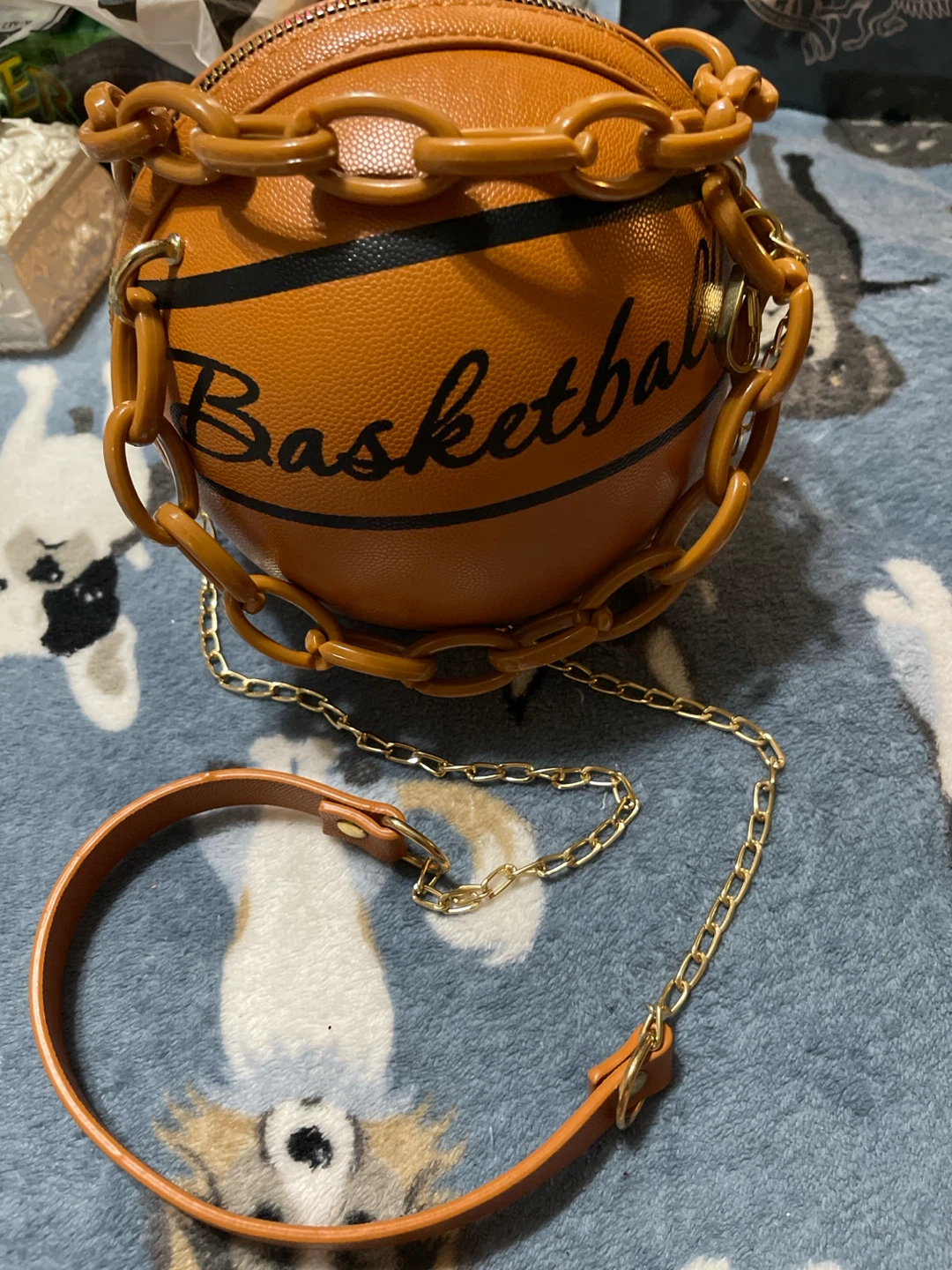 Basketball Purse with Chain Strap - photo 3