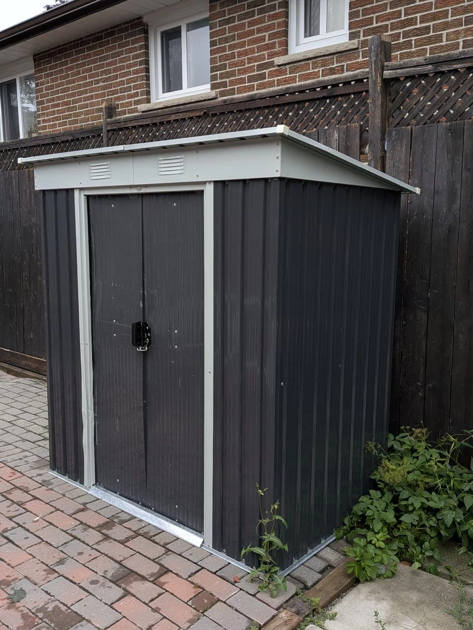 Outsunny Metal Storage Shed