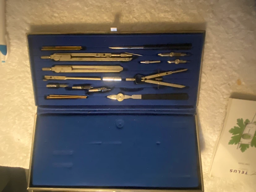 Ritter Drafting Compass Set in Case