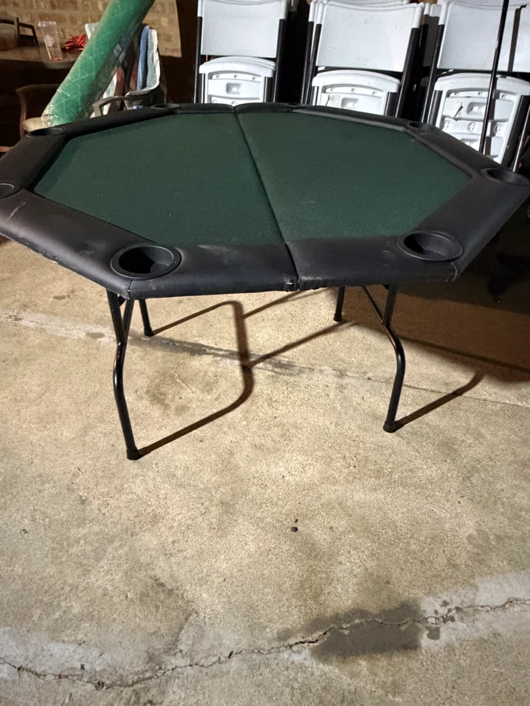 Folding Poker Table - photo 2
