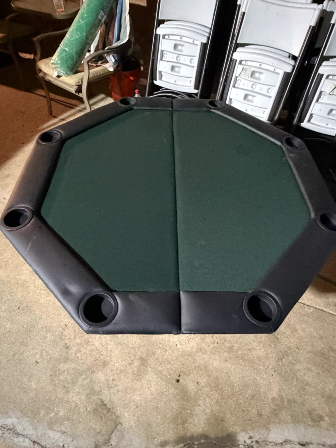 Folding Poker Table - photo 3