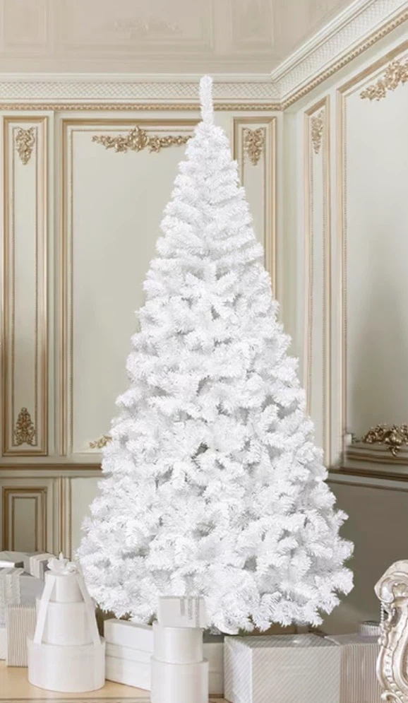 White Artificial Christmas Tree - 8 ft - photo 2