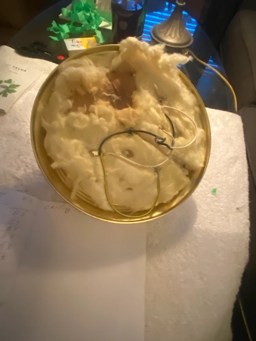 Brass Flush Mount Light Fixture