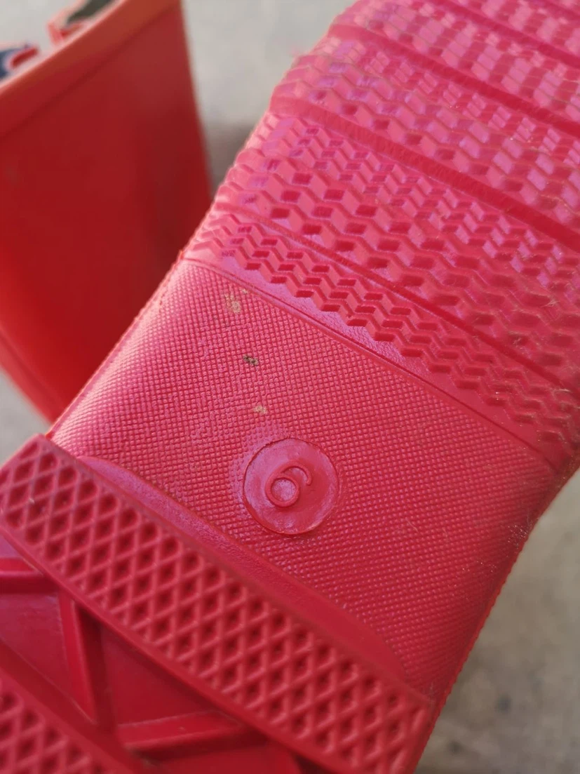 Red Rain Boots - Size 6 - photo 3