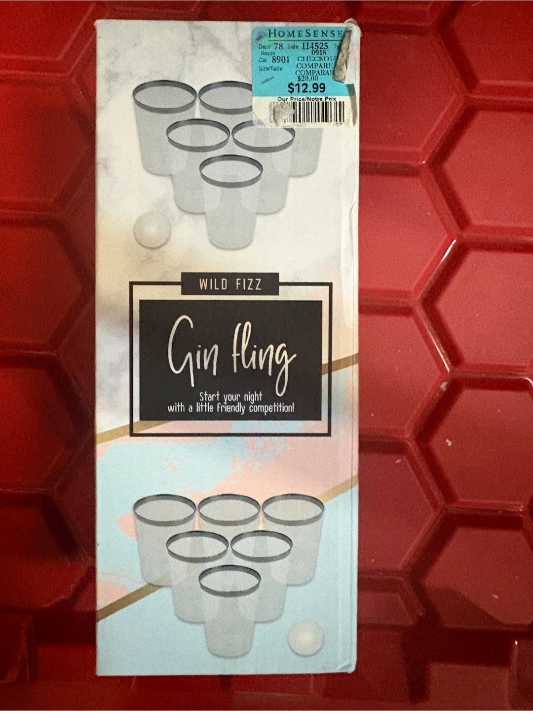 Wild Fizz Gin Fling Tumbler Game Set