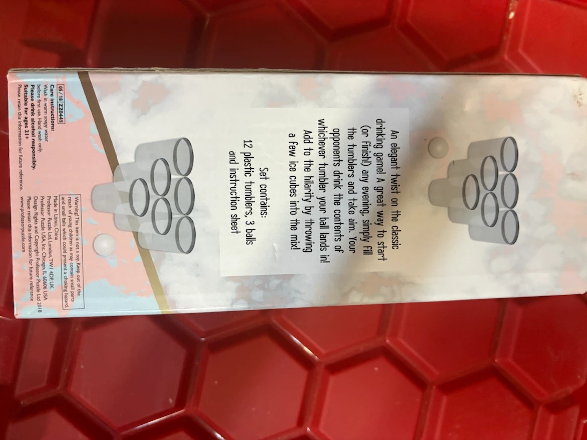 Wild Fizz Gin Fling Tumbler Game Set - photo 3