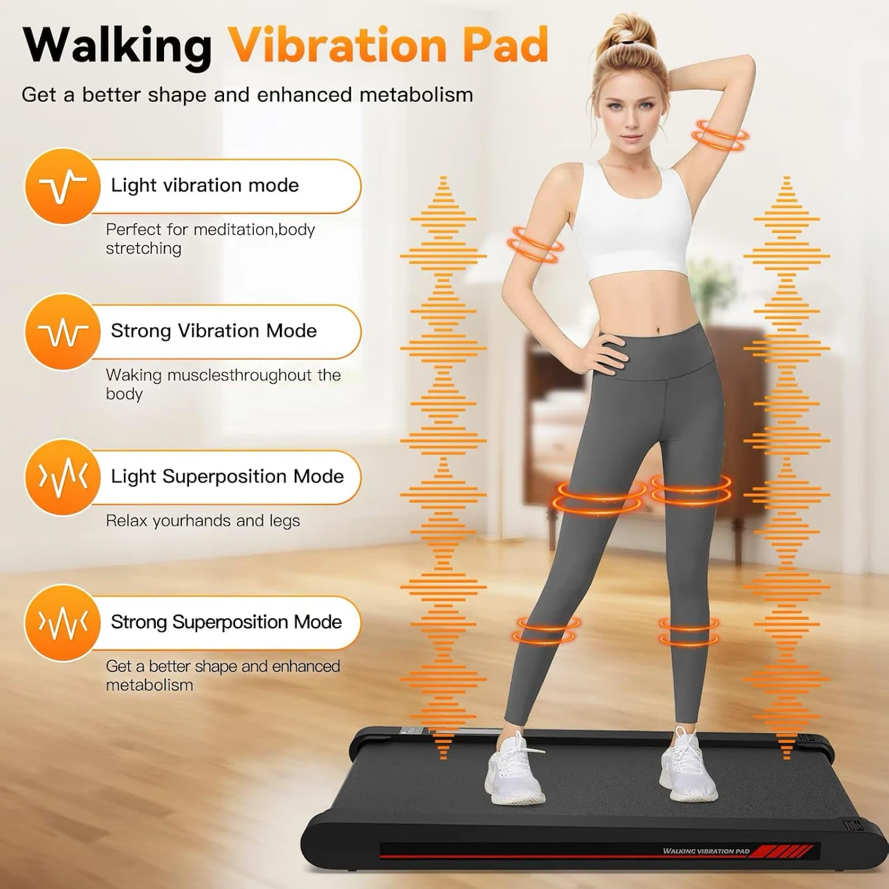 Walking Vibration Pad Treadmill RM1 - photo 2