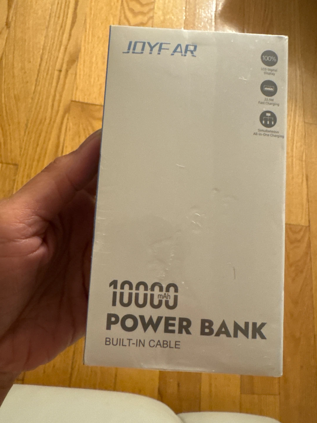 JOYFAR 10000mAh built in cable