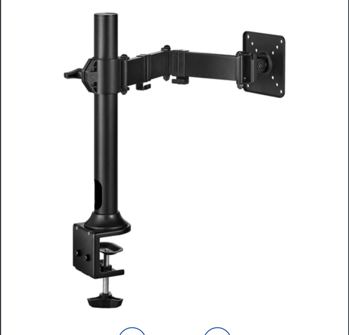 Insignia 35" Full Motion Monitor Mount – Never used