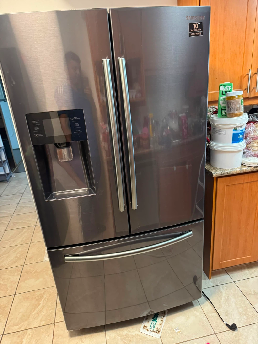 Samsung French Door Refrigerator with Ice Dispenser