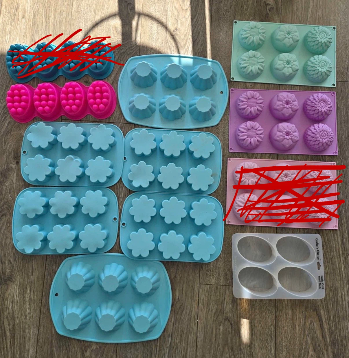 Silicone Molds for Soap Making