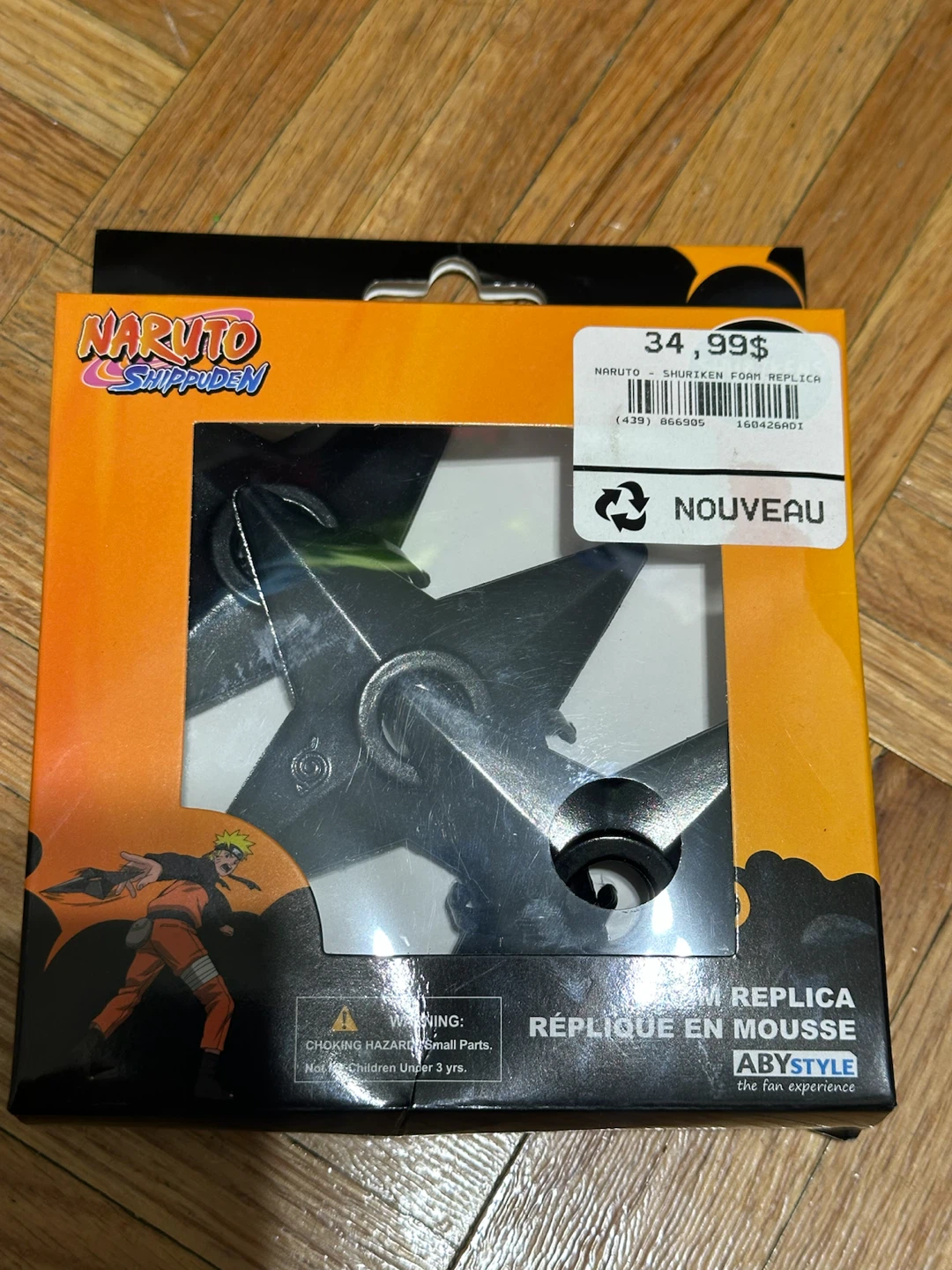 Naruto Shippuden Shuriken Foam Replica