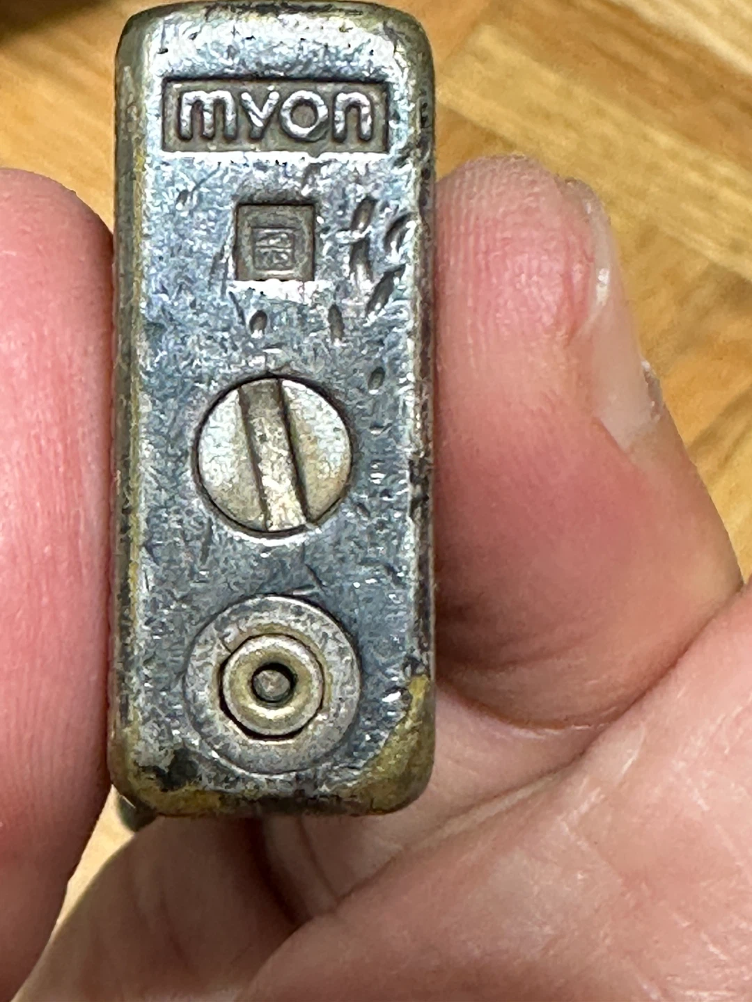 MYON Vintage Metal Lighter need gas - photo 3