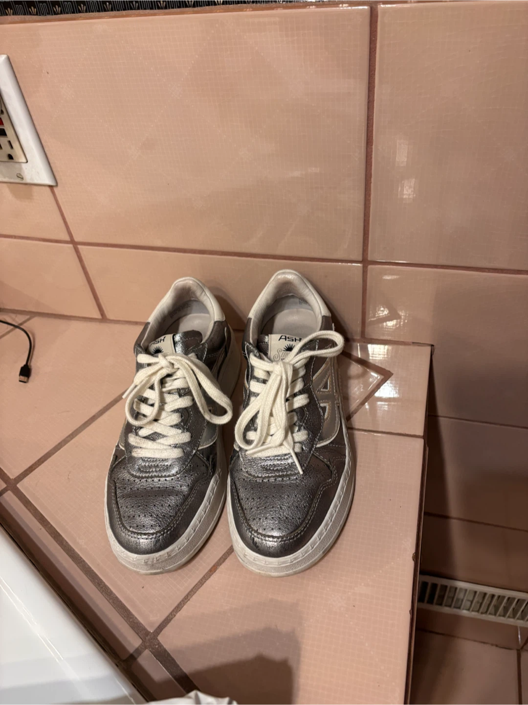 ASH Silver Sneakers