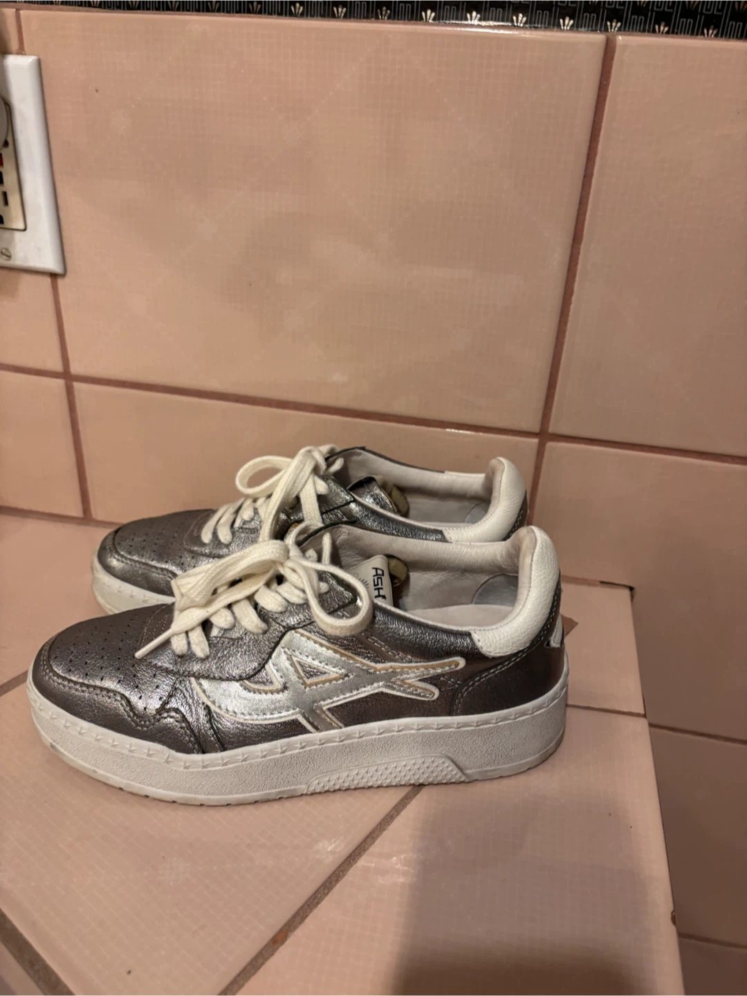 ASH Silver Sneakers - photo 2