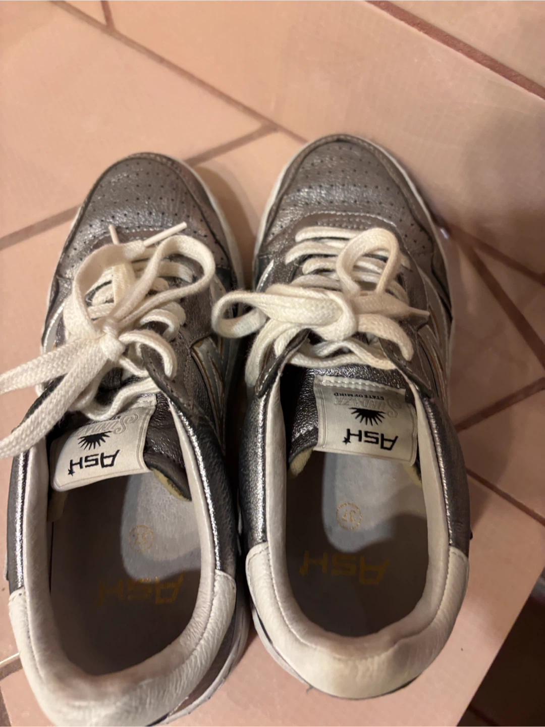 ASH Silver Sneakers - photo 4
