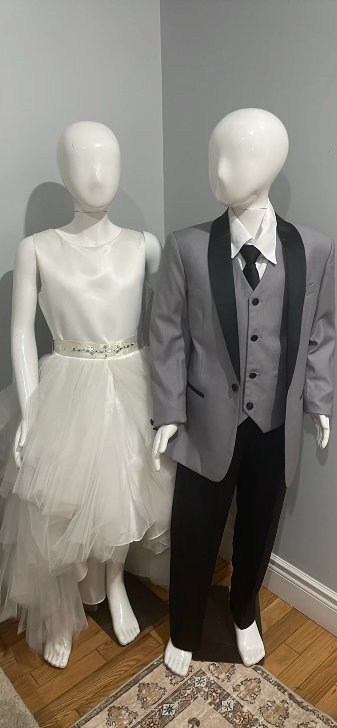 Kids Formal Dress and Suit Set