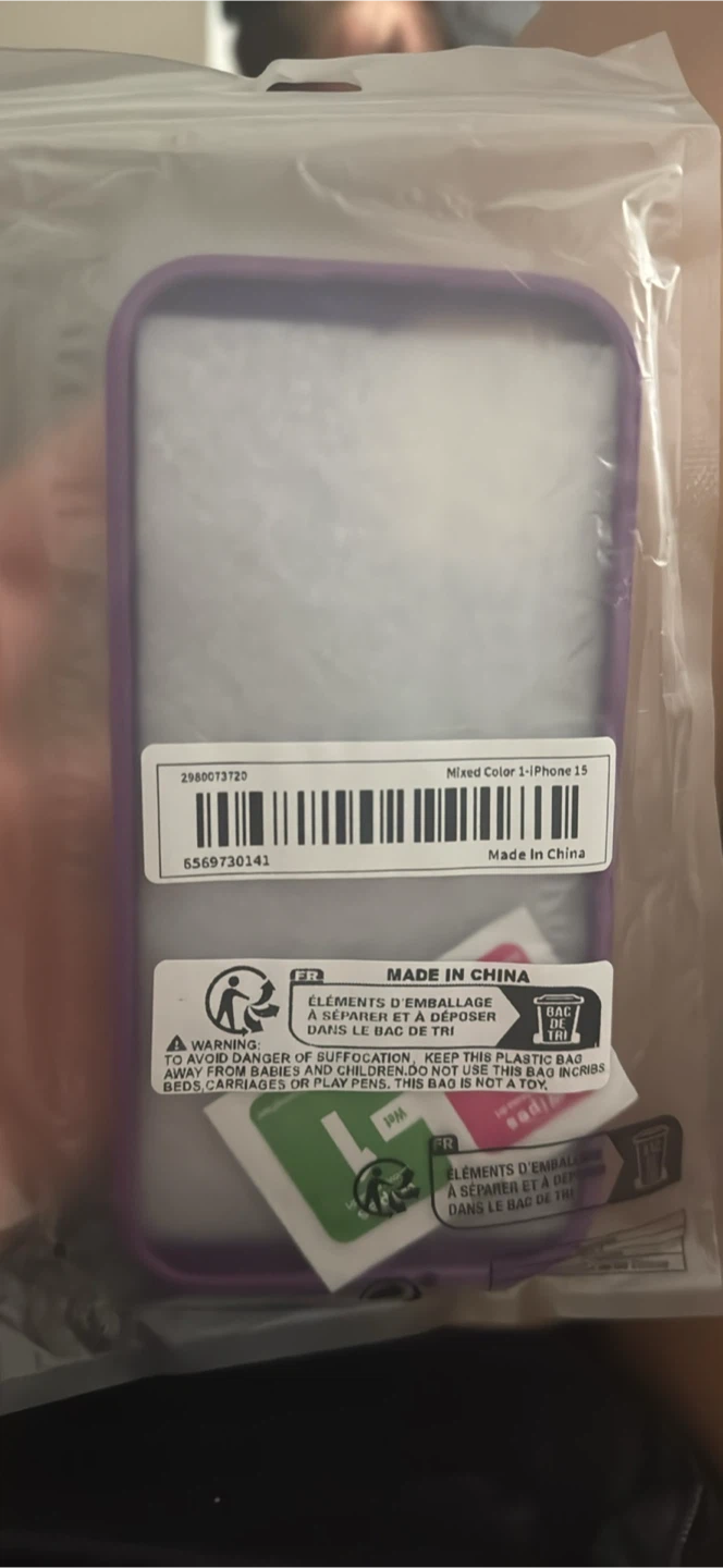 iPhone 15 Phone Case - Purple - photo 2