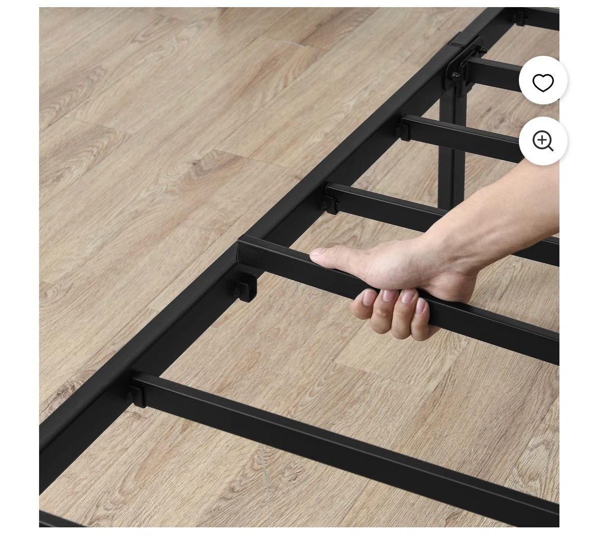 Queen Bed Frame + Queen Memory Foam Mattress - photo 3