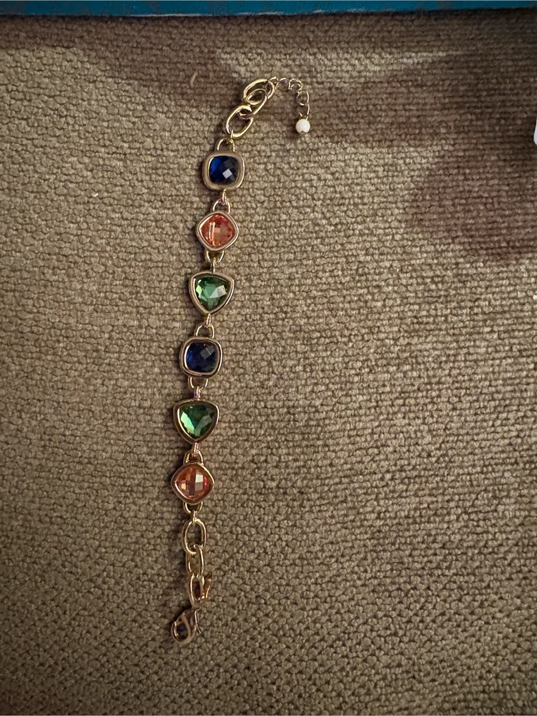1993 Avon Bracelet with Multi-Colored Gems
