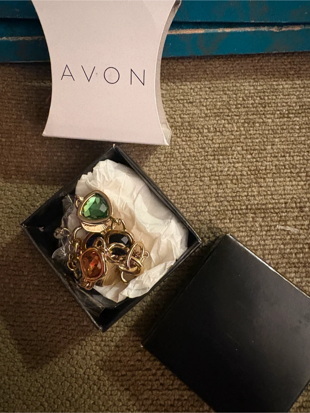 1993 Avon Bracelet with Multi-Colored Gems - photo 2