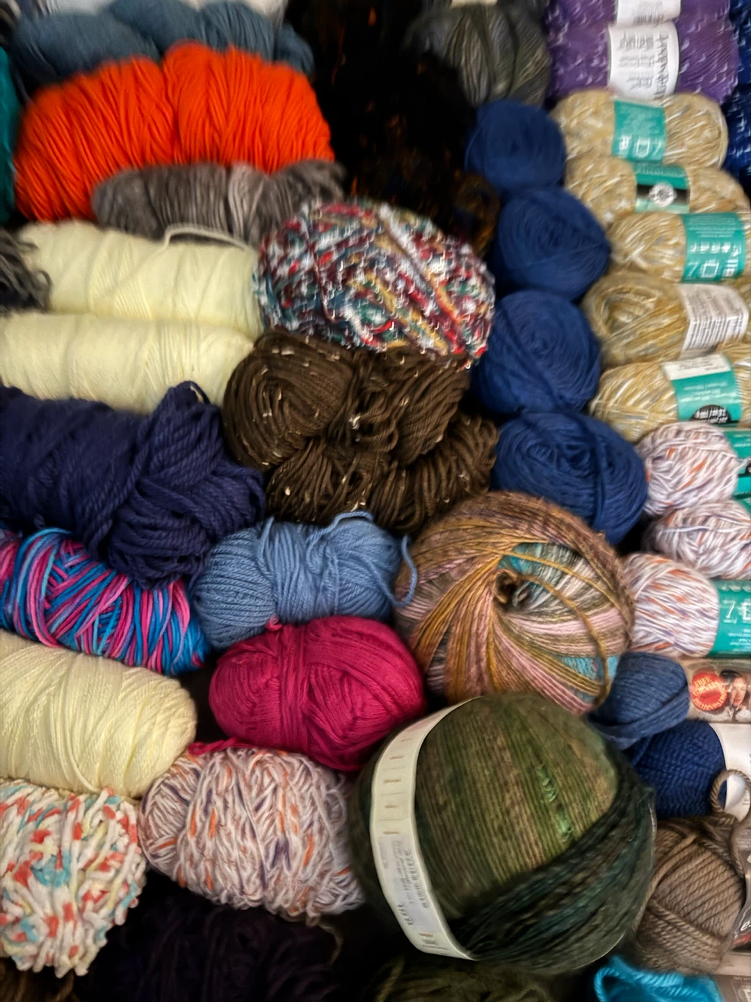 Huge Yarn Lot – Various Brands, Colors & Weights - photo 4