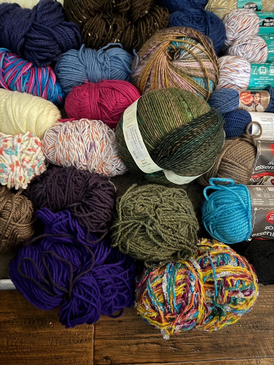 Huge Yarn Lot – Various Brands, Colors & Weights - photo 5