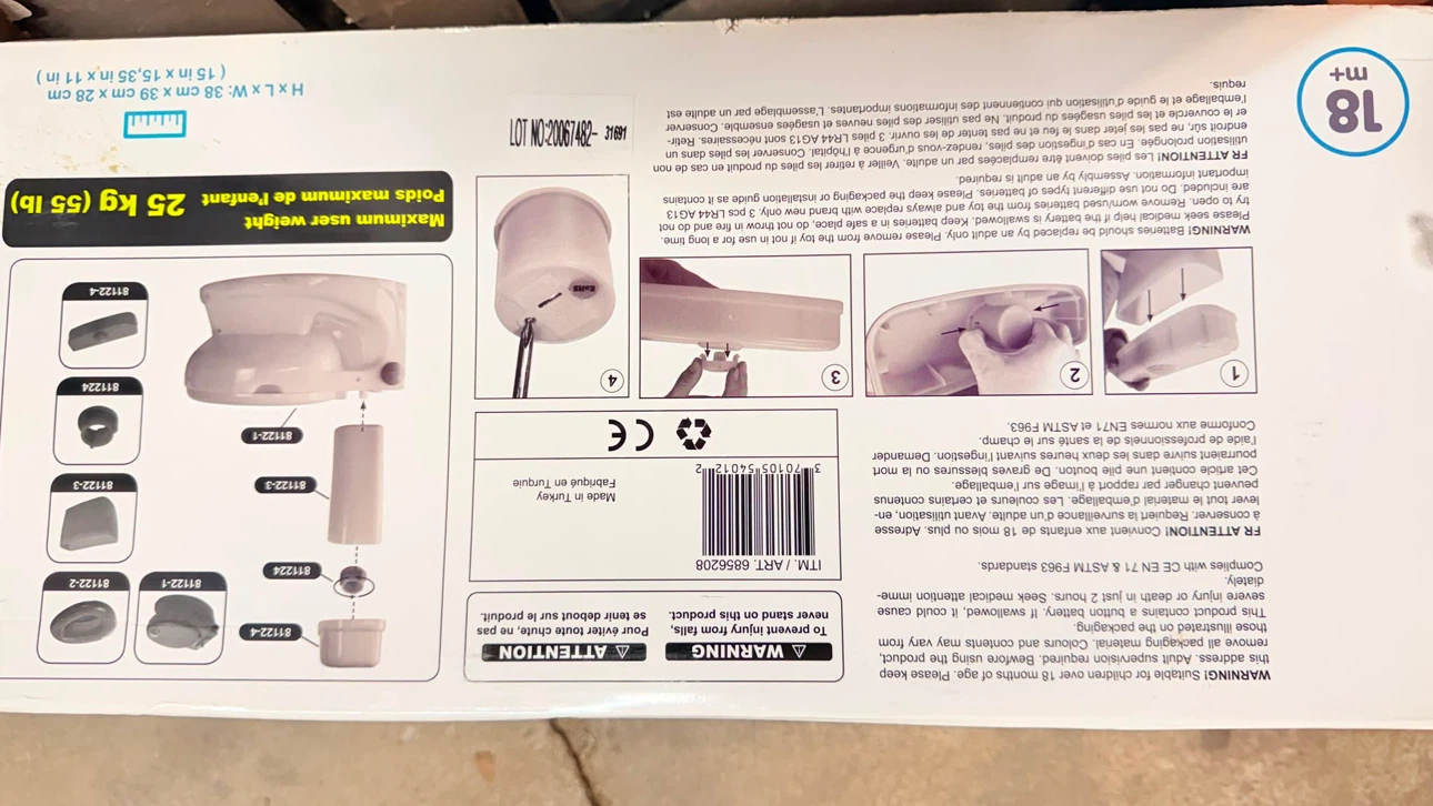 TOYLET Toddler Potty Training Seat - photo 2