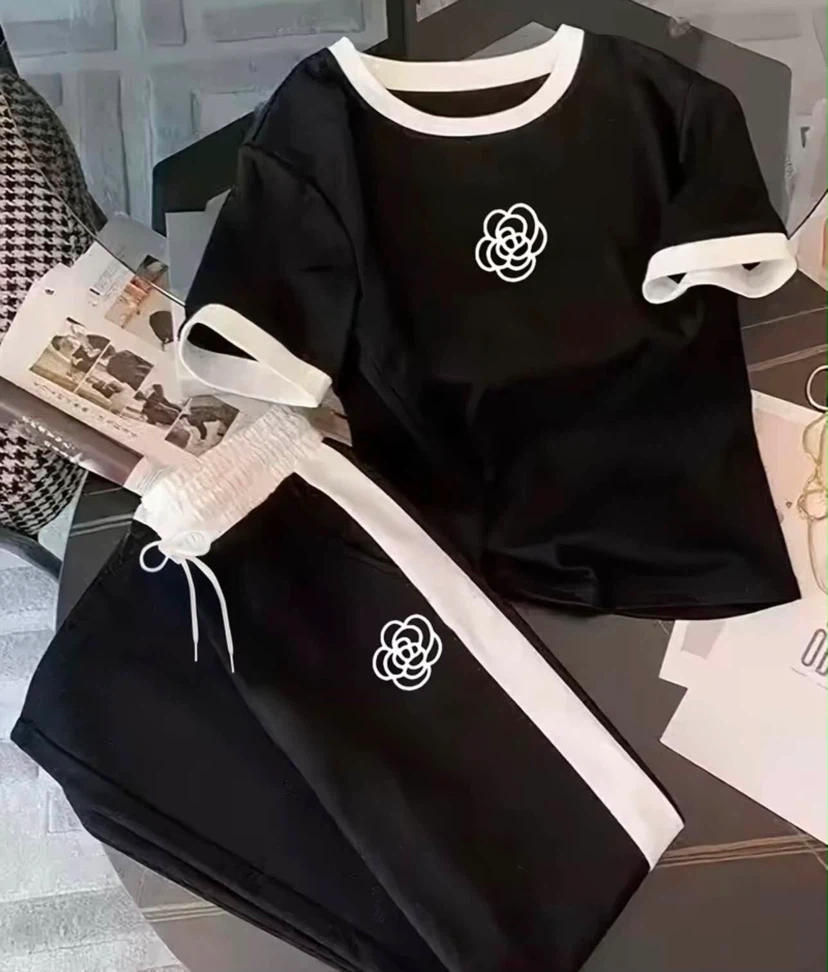 Black & White Tracksuit Set - photo 2