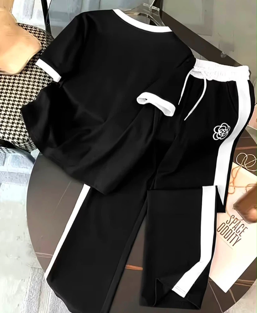 Black & White Tracksuit Set - photo 3