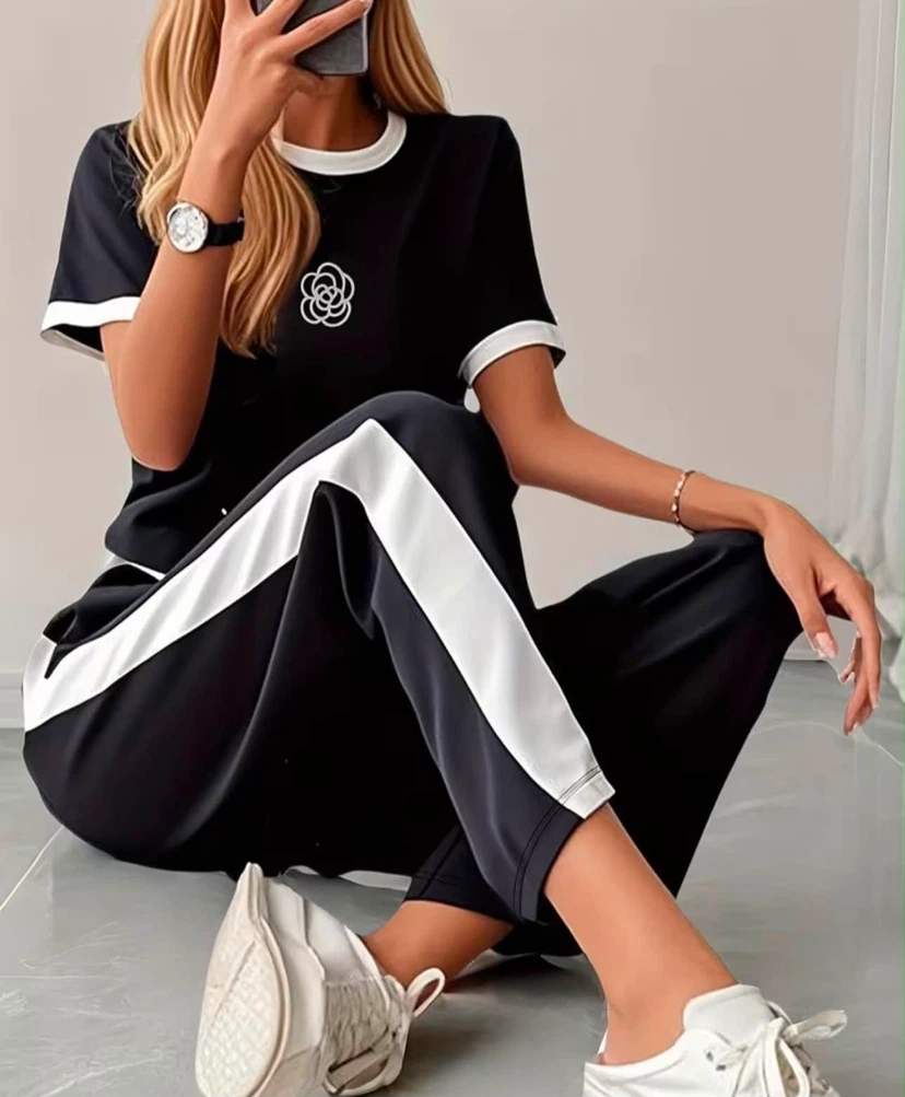 Black & White Tracksuit Set - photo 4