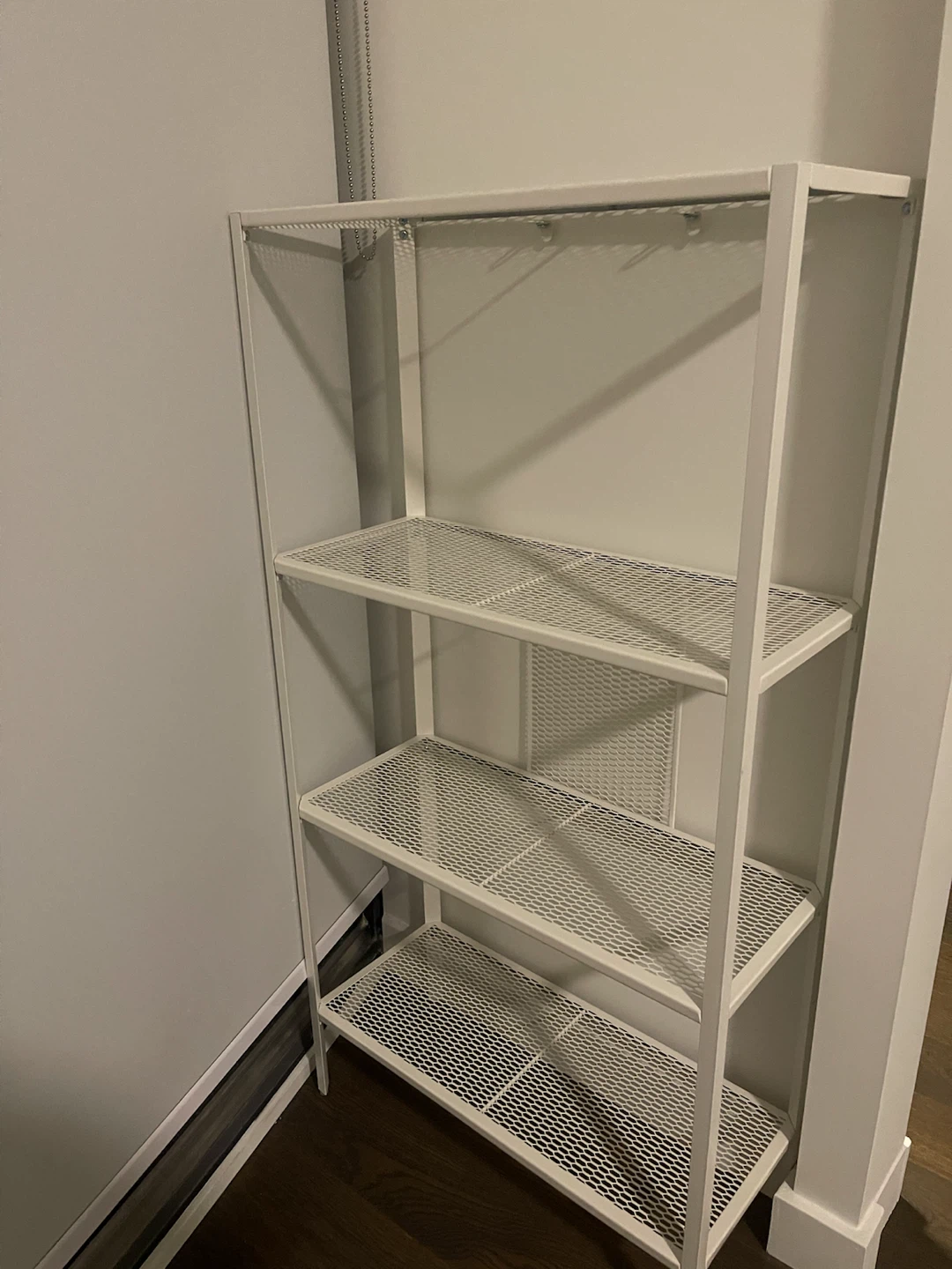 Ikea 4-Tier Metal Shelf Unit - photo 2