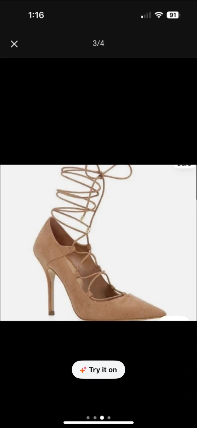 7.5 - BUY HEELS IN BUNDLE 🙈Aldo Snakeskin Print Stiletto Heels - photo 5