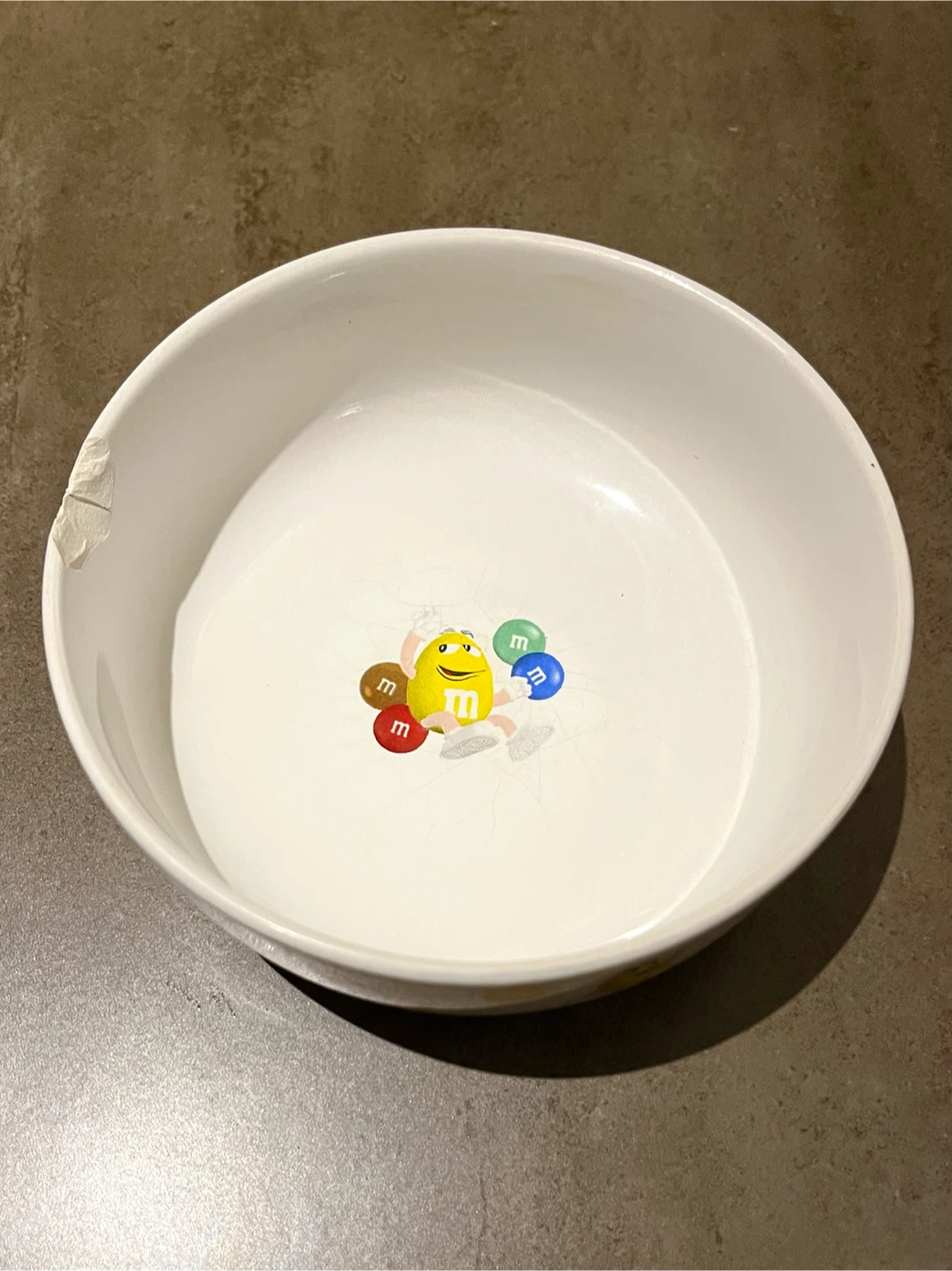 2004 M&Ms Ceramic Bowl