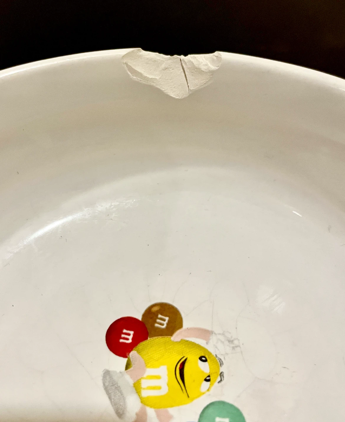 2004 M&Ms Ceramic Bowl - photo 2