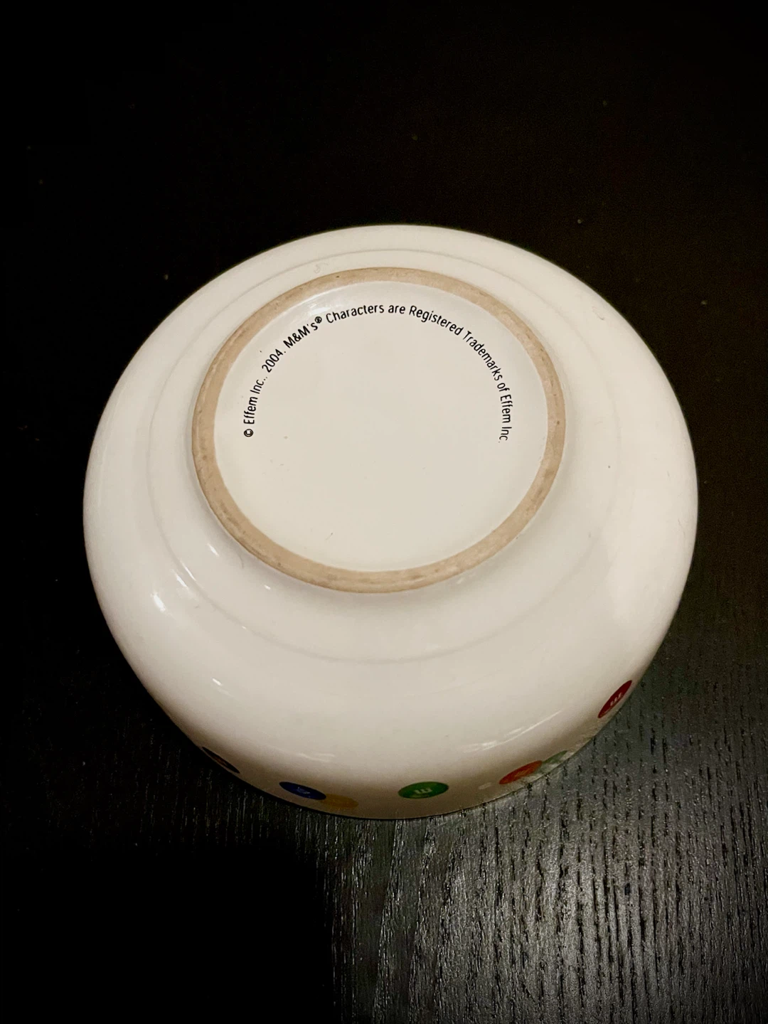 2004 M&Ms Ceramic Bowl - photo 4