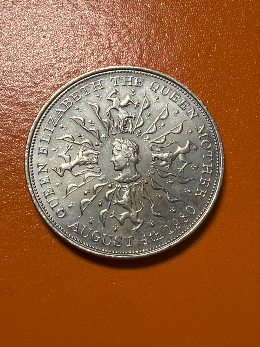 1980 Queen Elizabeth The Queen Mother Coin