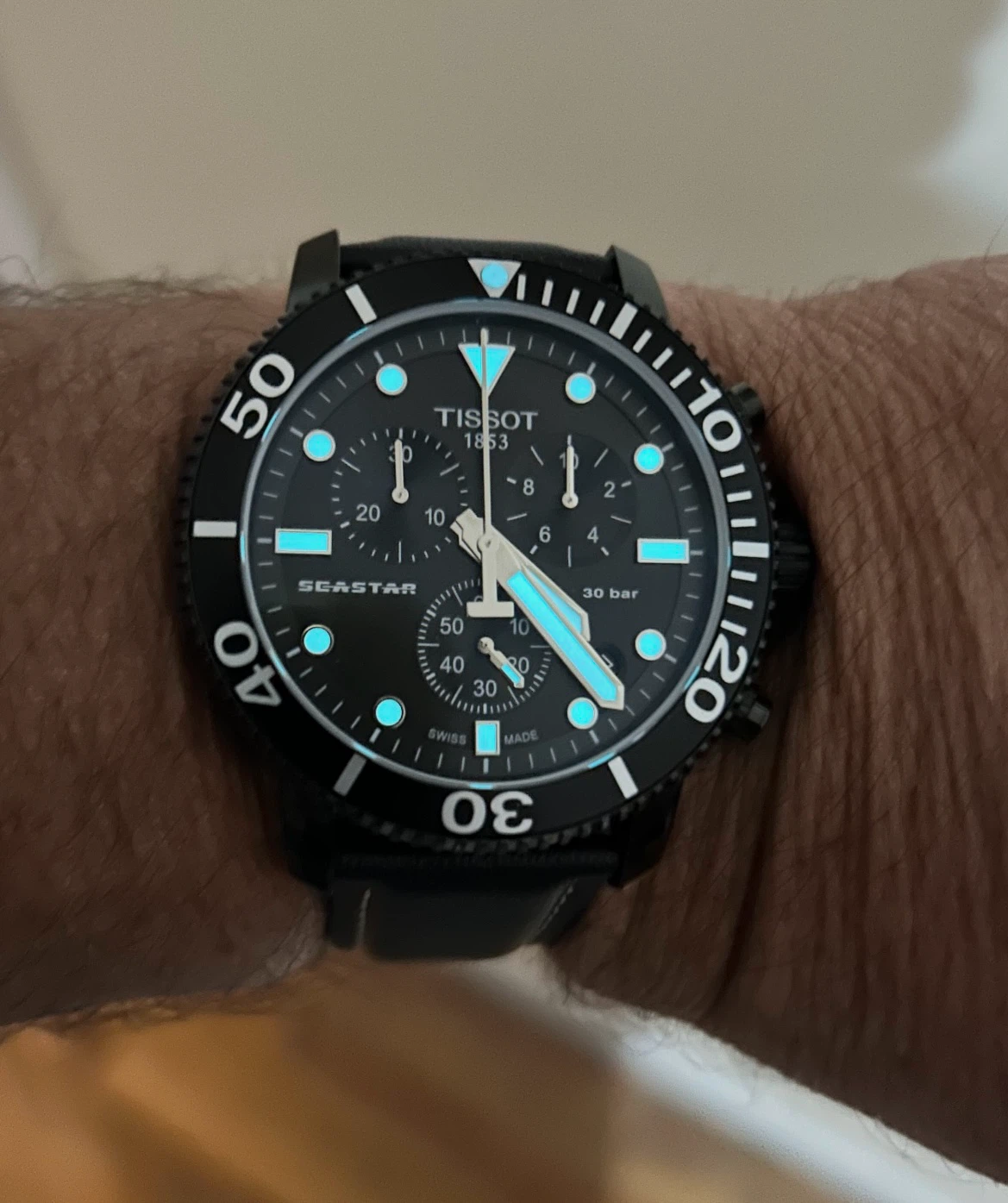 Tissot Seastar 1000 chronograph swiss watch - photo 5