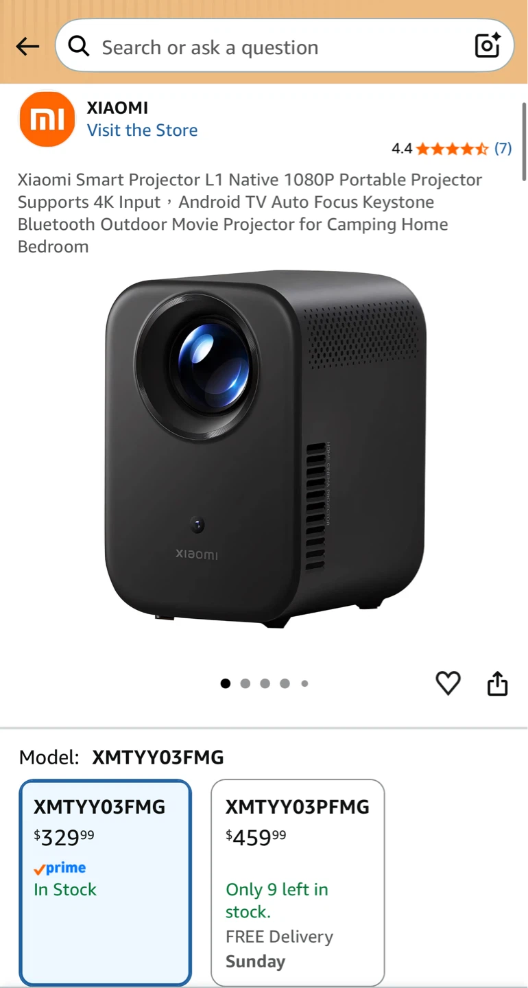 Xiaomi Projector