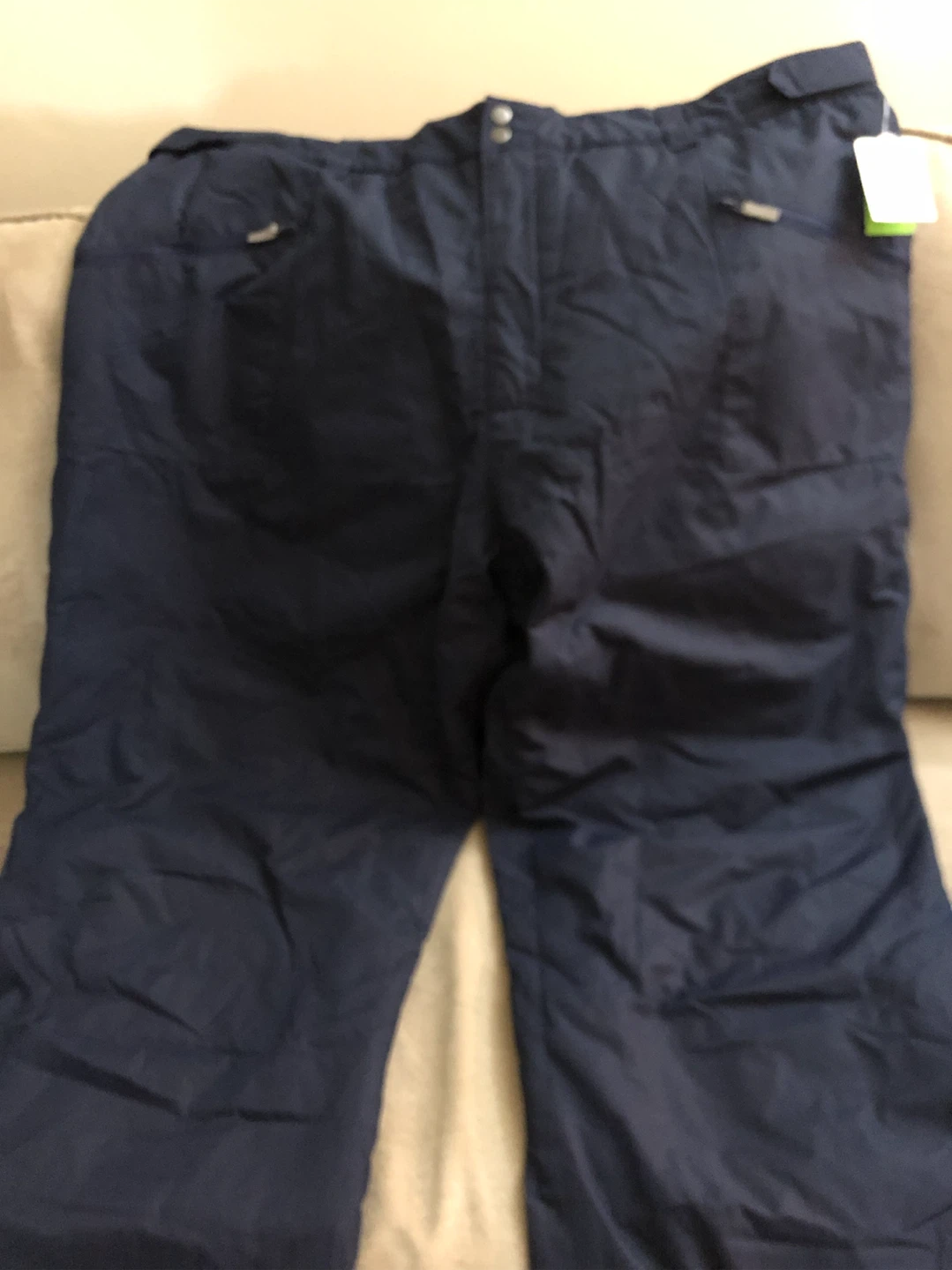 Athletic Works Men's Snow Pants 2XL/2TG Navy