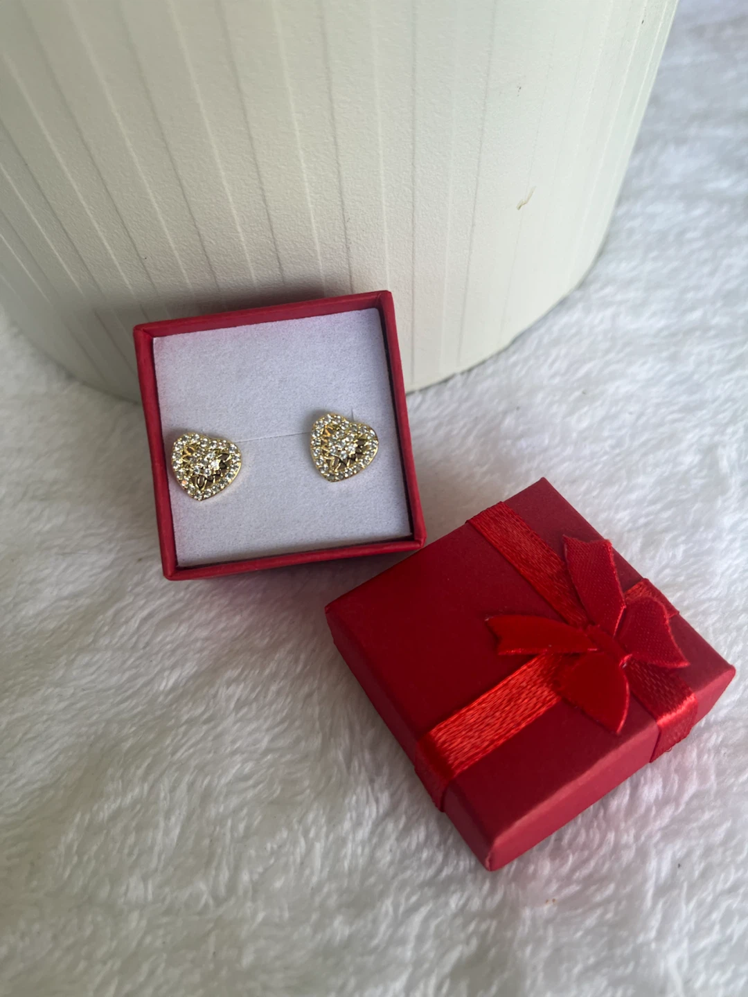 Heart Stud Earrings