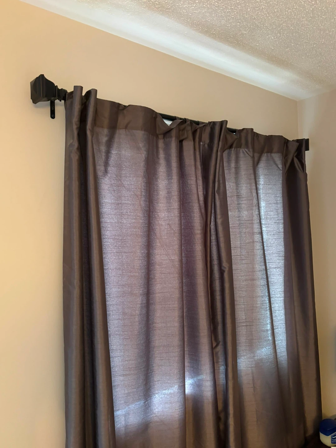 84” Textured Grey Blackout Curtains FOUR panels - photo 2