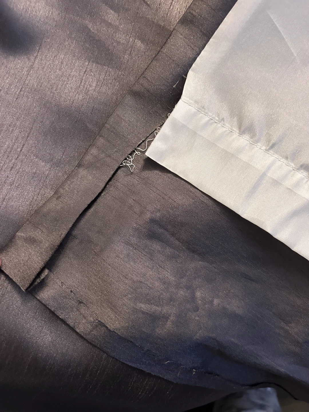 84” Textured Grey Blackout Curtains FOUR panels - photo 5