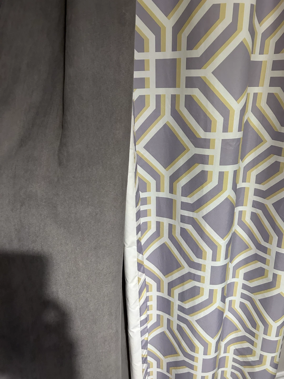 84” Geometric Design Black Out Curtains - photo 3